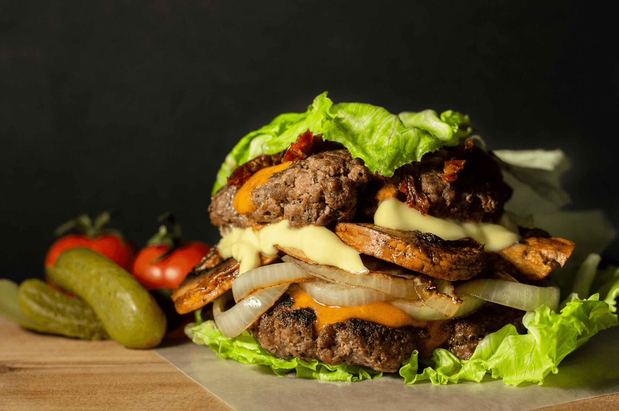 Low Carb Bunless Burger