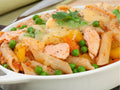 Pasta With Salmon And Peas - Dinner Recipe Ideas - Zulay Kitchen