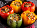 Peppers Stuffed With Meat - Zulay Kitchen