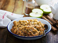 Classic Apple Crumble Recipe with a Buttery Topping