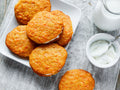 Soft & Chewy Carrot Cake Cookies with Cream Cheese Frosting