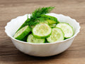 Simple Cucumber Salad with Vinegar Dressing