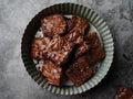 Rich and Gooey Double Chocolate Fudge Brownies Recipe