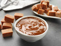 A bowl of Caramel Sauce dip.