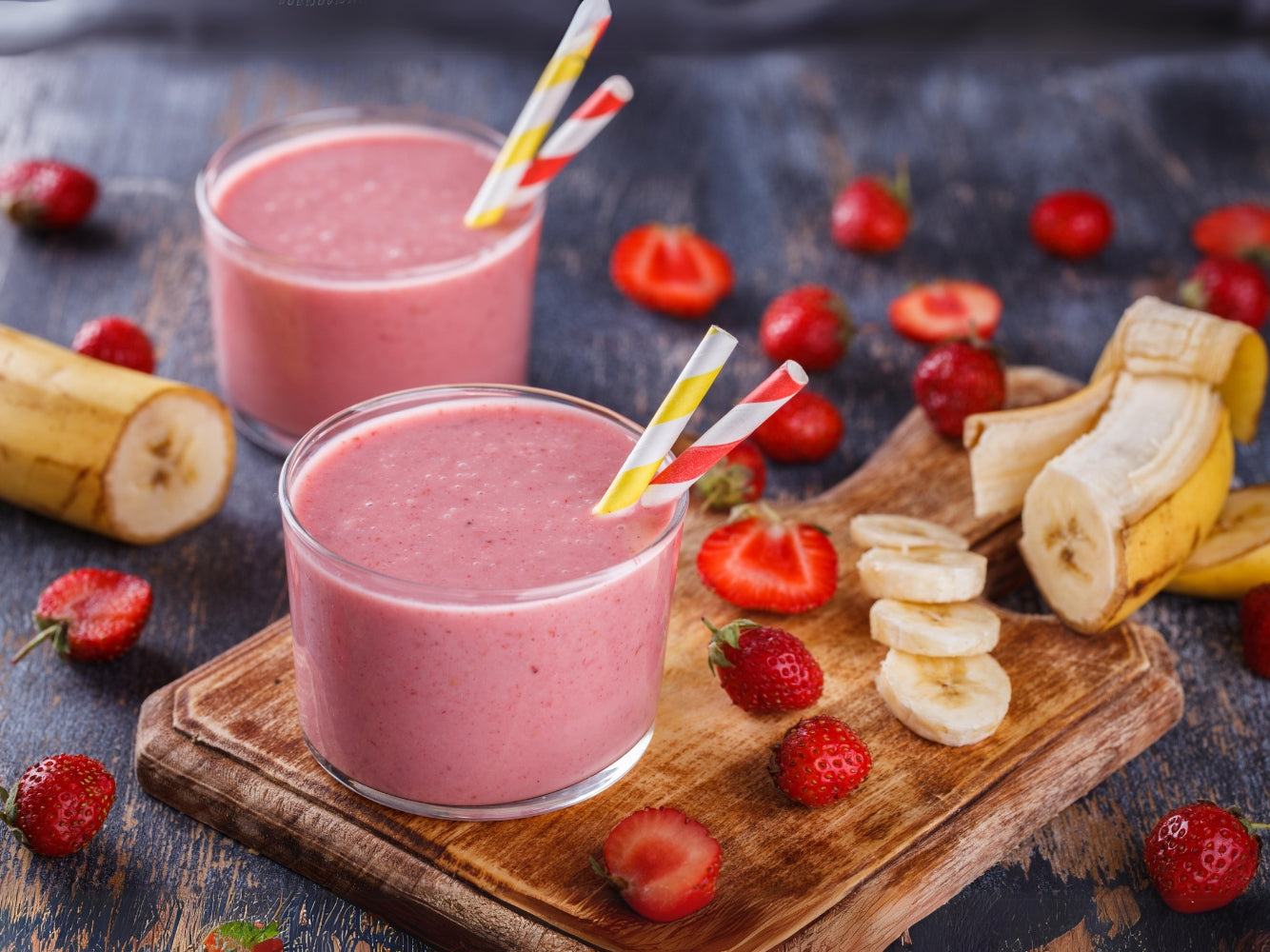 Strawberry Banana Smoothie - Zulay Kitchen