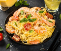 Garlic Lemon Shrimp Pasta - Zulay Kitchen