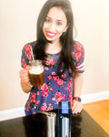 Manal Gets The Full Flavor And Aroma From Grinding Her Coffee Beans Using The Zulay Coffee Grinder - Zulay Kitchen