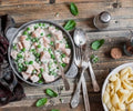 Pasta With Salmon And Peas - Dinner Recipe Ideas - Zulay Kitchen