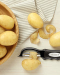 Zulay Kitchen Vegetable Tools Collection - Potato Slicer and Potatoes. 