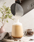 Zulay Kitchen Electric Milk Frother Collection - Frothing Milk Using Electric Milk Frother.