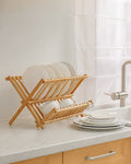 Kitchen Maintenance Collection - Zulay Kitchen Dish Washer Rack and Plates.