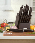 Zulay Kitchen Cutlery Collection - Vegetables and Knife Set