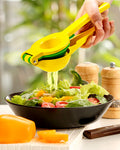 Zulay Kitchen Fruit Tools Collection - Squeezing Lemons Using Lemon Squeezer. 