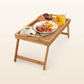 Bamboo Breakfast Bed Tray by Zulay Kitchen