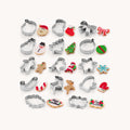 Christmas Holiday Cookie Cutters – 14-Piece Set by Zulay Kitchen