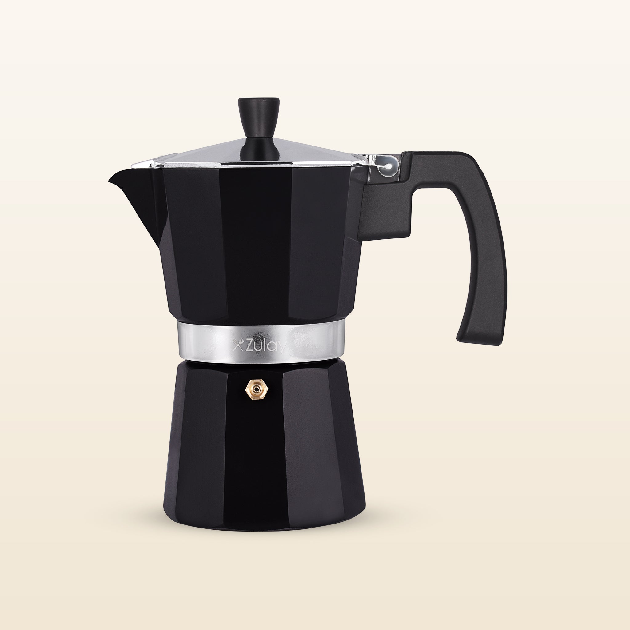 Traditional Espresso Maker - Black by Zulay Kitchen