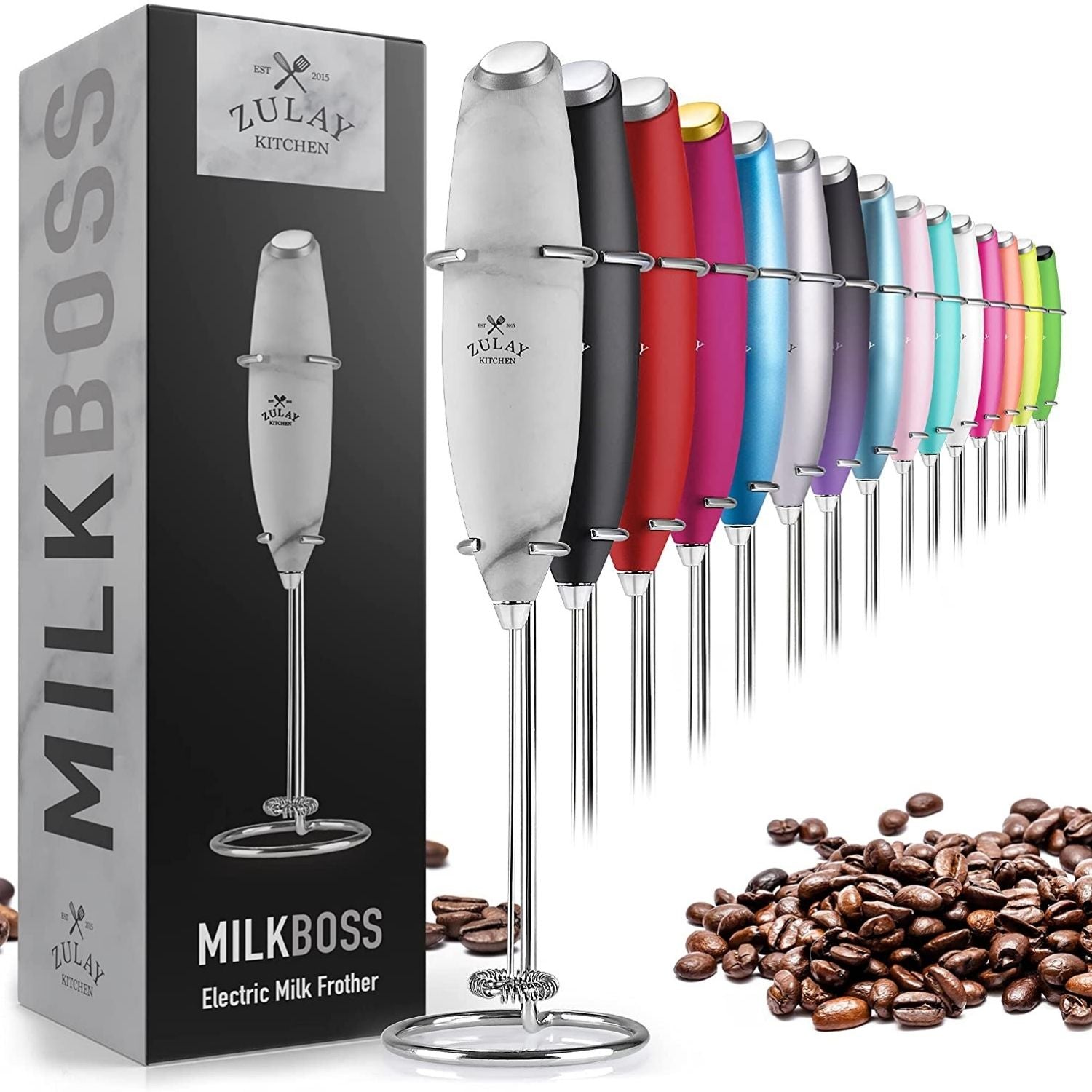 BRAND NEW!! Zulay Premium Milk Boss Electric Milk Frother 2L4