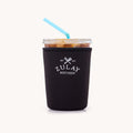 Reusable Iced Coffee Sleeve Black by Zulay Kitchen