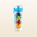 Infuser Water Bottle with Time Marker Lake Blue by Zulay Kitchen