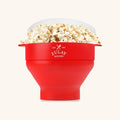 Zulay Kitchen Silicone Popcorn Popper