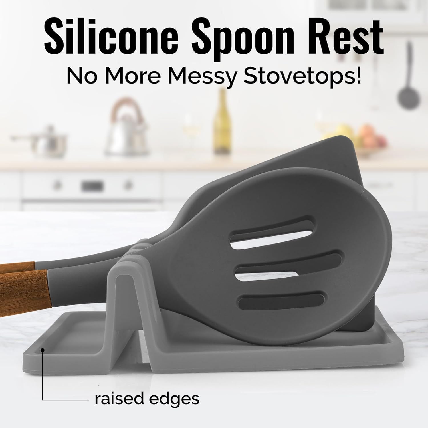 Silicone Utensil Rest (2 Pack)