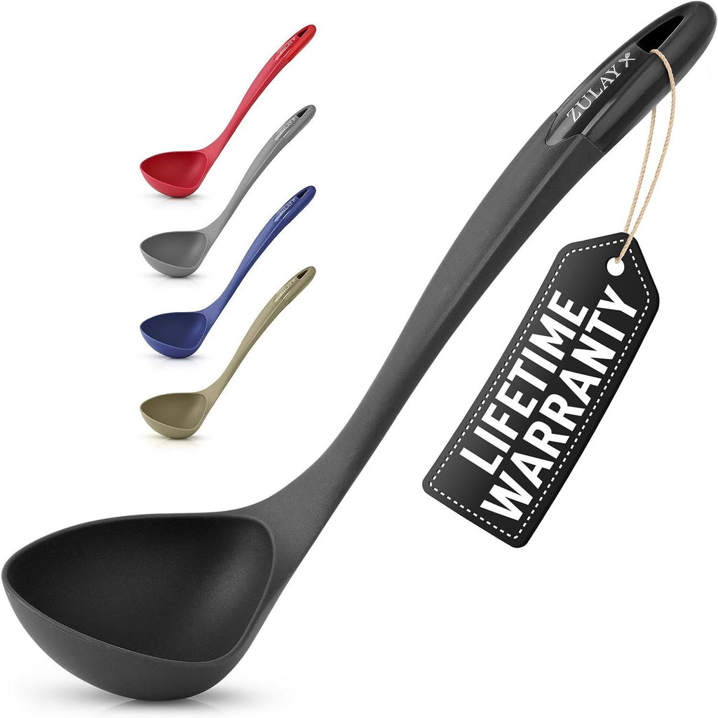 Buy Silicon Silicone Ladle Gray Nylon Ladle Kitchen Tool Dishwasher Safe  Soup Nylon Resin Heat Resistant Dishwashing Nylon Resin Cooking Tool (ladle)  from Japan - Buy authentic Plus exclusive items from Japan