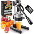 Heavy-Duty Manual Juice Press - Black by Zulay Kitchen