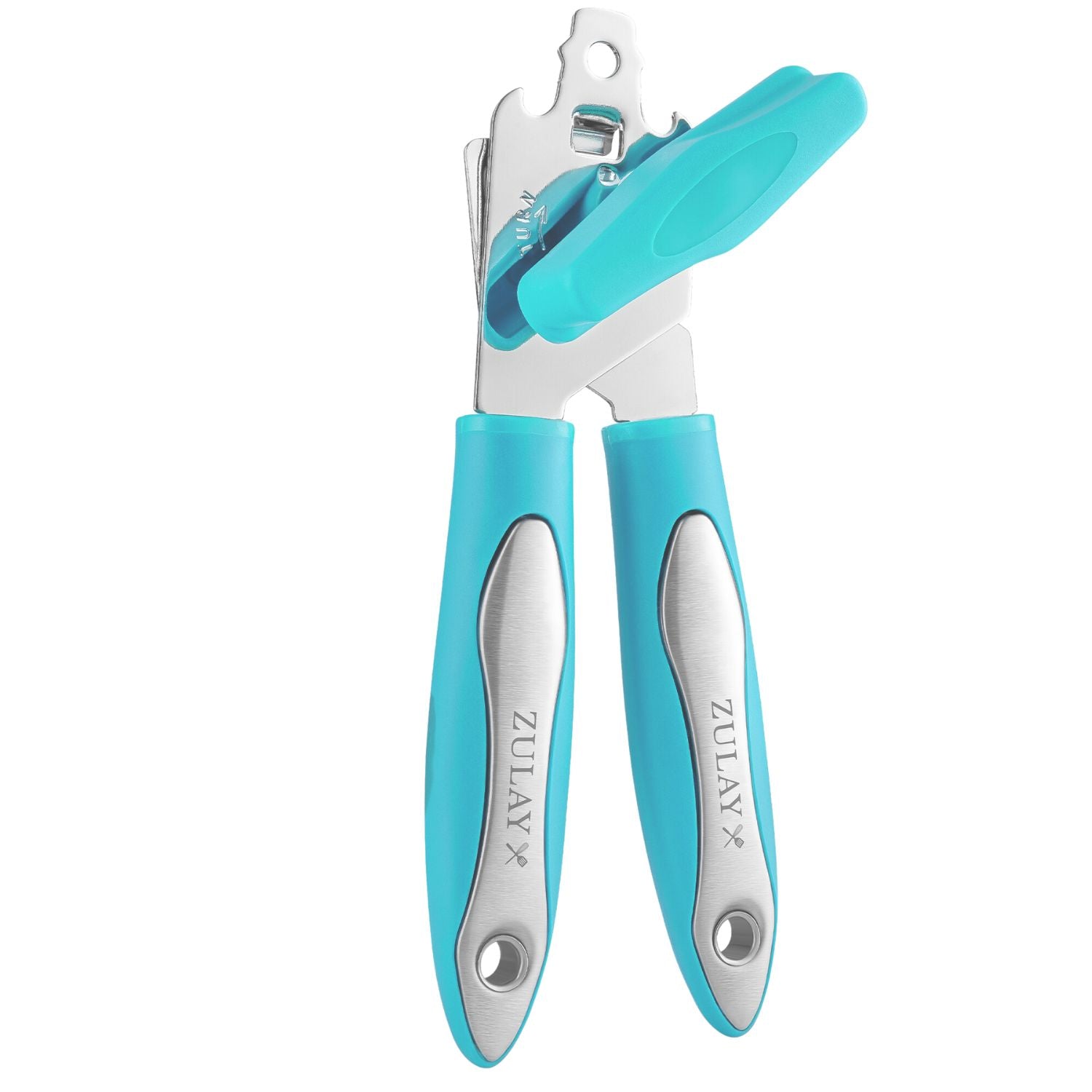 Heavy Duty Can Opener - Light Blue by Zulay Kitchen