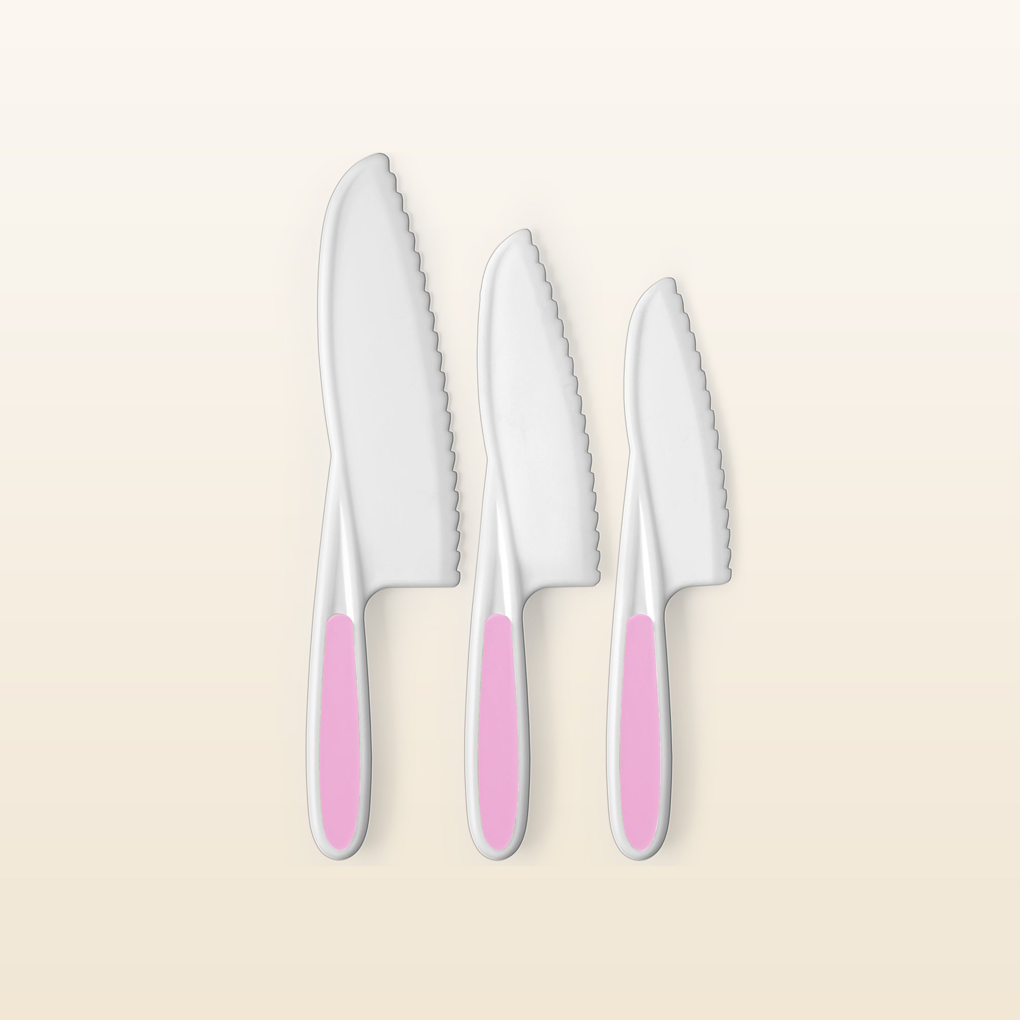 Kids Knife Set Pink by Zulay Kitchen