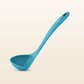 Nylon Soup Ladle Spoon Blue lad by Zulay Kitchen