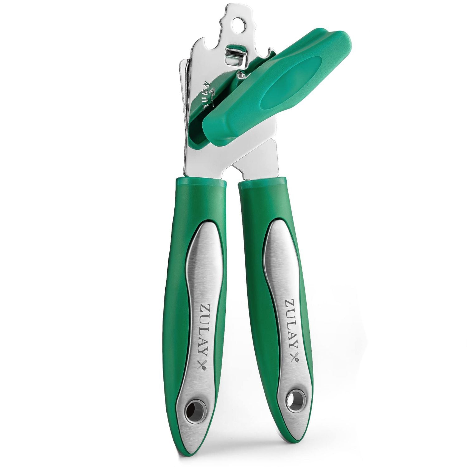 Heavy Duty Can Opener - Christmas Green by Zulay Kitchen