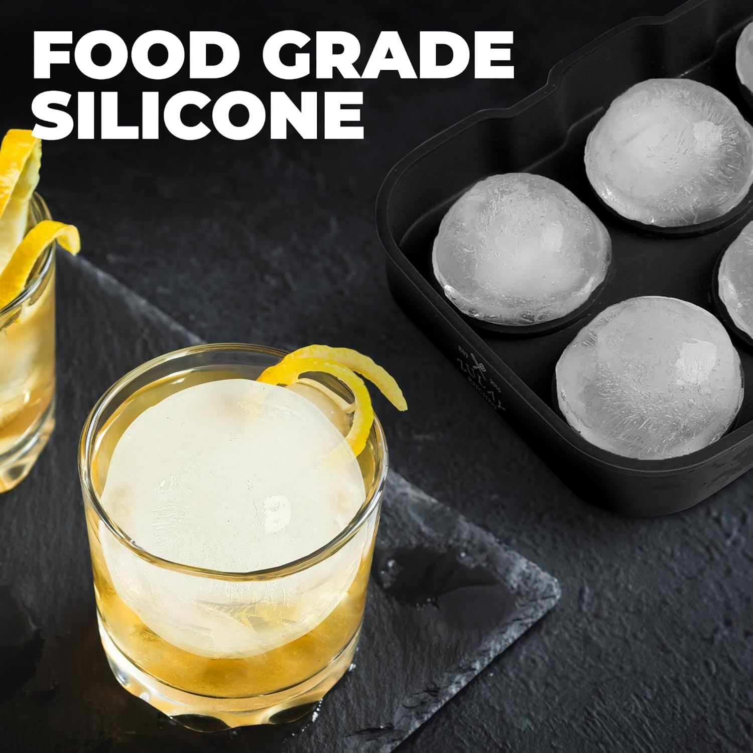 Made of Food Grade Silicone Ice Cube by Zulay Kitchen