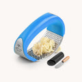 Garlic Rocker with Garlic Peeler Tool - Blue by Zulay Kitchen