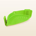 Adjustable Silicone Pot Strainer With Clips - Green by Zulay Kitchen