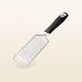 Flat Cheese Grater - Handheld Kitchen Tool  Black Handle by Zulay Kitchen