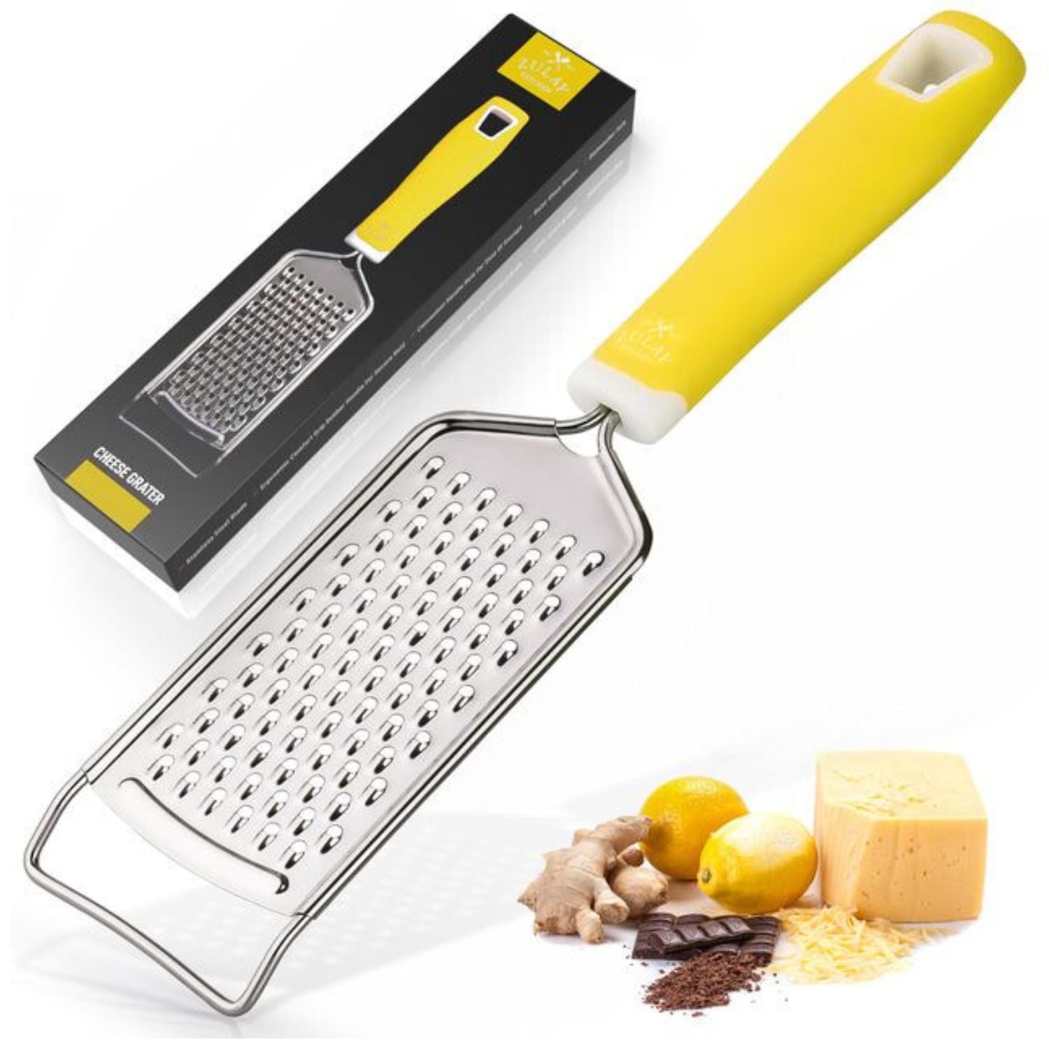 Stainless Steel Flat Cheese Grater