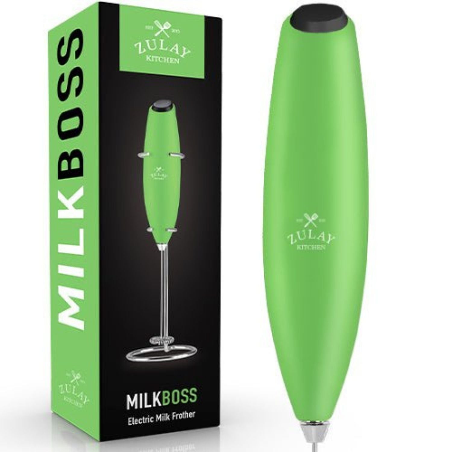 Zulay Milk Handheld Frother With Upgraded Holster Stand  McKenzie Place  802 Paul Bunyan Dr S Suite 5 Bemidji, MN 56601 218-755-8009