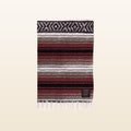 Handcrafted Mexican Blanket - Cherry by Zulay Kitchen