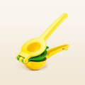 2-in-1 Lemon Lime Squeezer - Yellow and Green by Zulay Kitchen