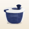 Salad Spinner Large 5L Capacity - Navy Blue by Zulay Kitchen