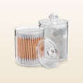 Qtip Holder Bathroom Canisters by Zulay Home