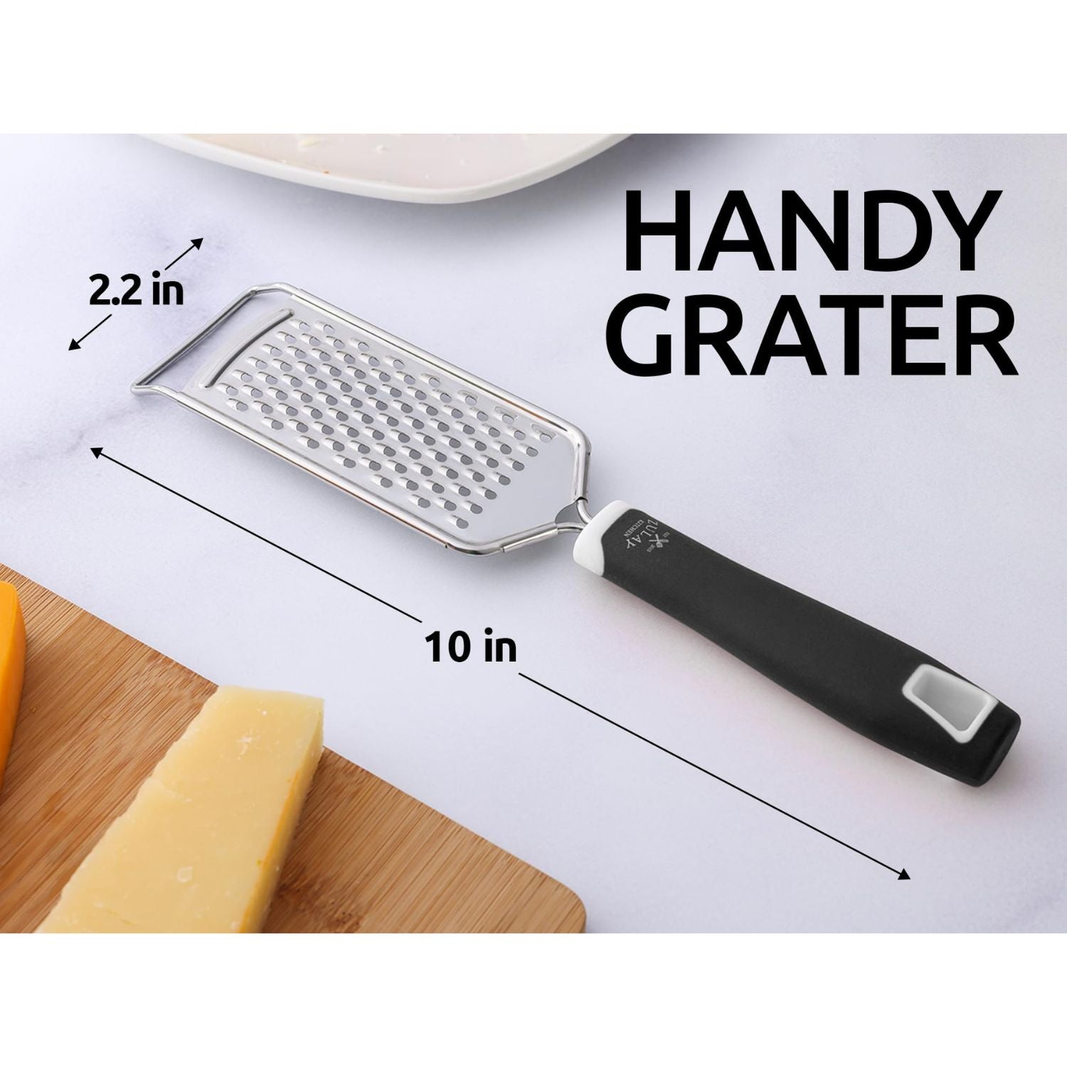 High Quality Flat Cheese Grater by Zulay Kitchen