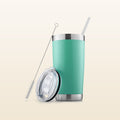 20 oz Tumbler With Lid and Straw - Mint by Zulay Kitchen