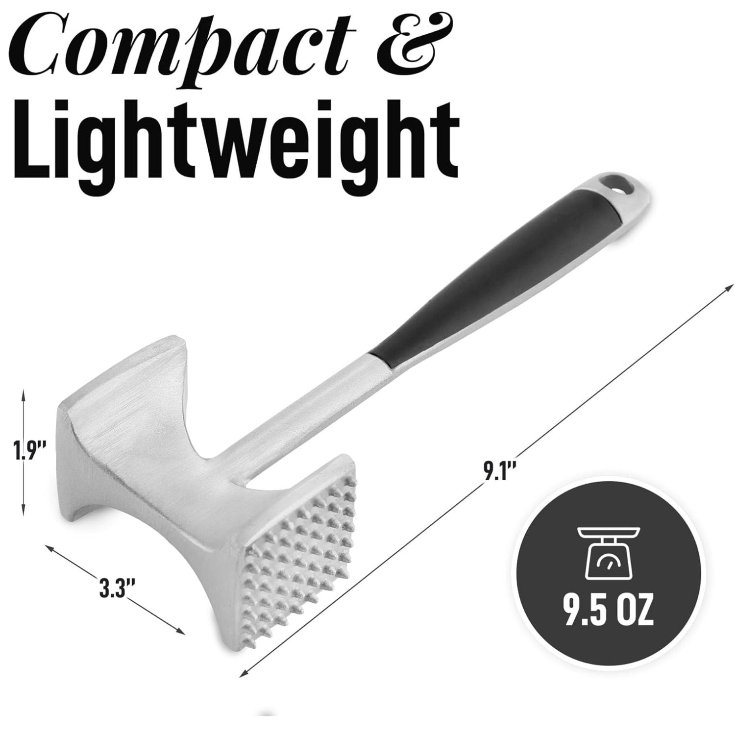 High Quality Premium Meat Tenderizer Tool by Zulay Kitchen