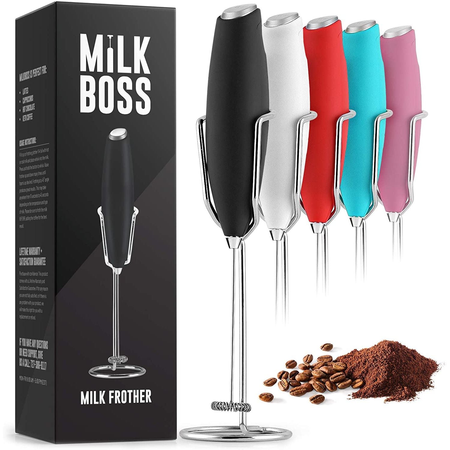 The Zulay Kitchen - Elegant Powerful - Most Amazing MilkBoss Milk Frother 