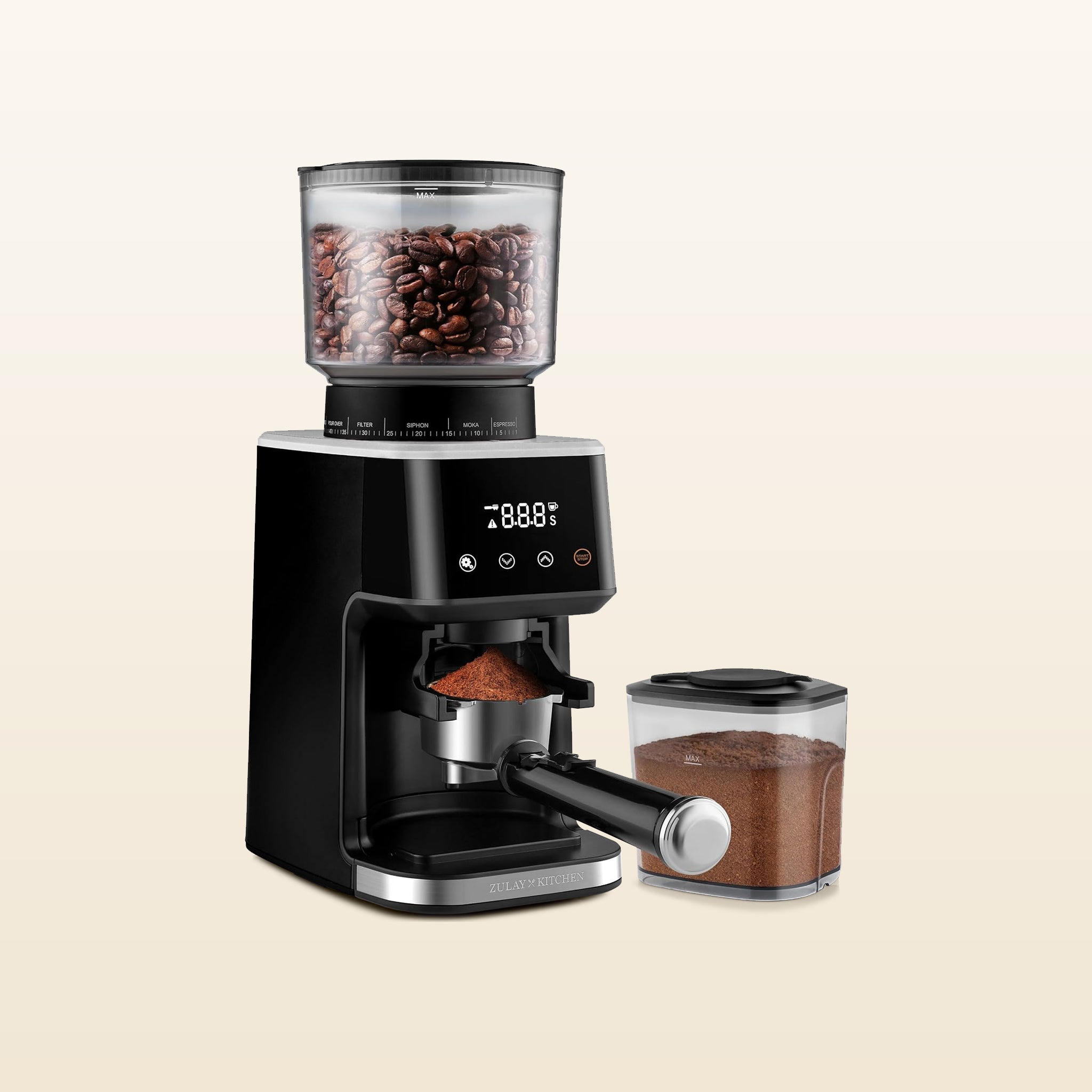 Conical burr coffee grinder hotsell