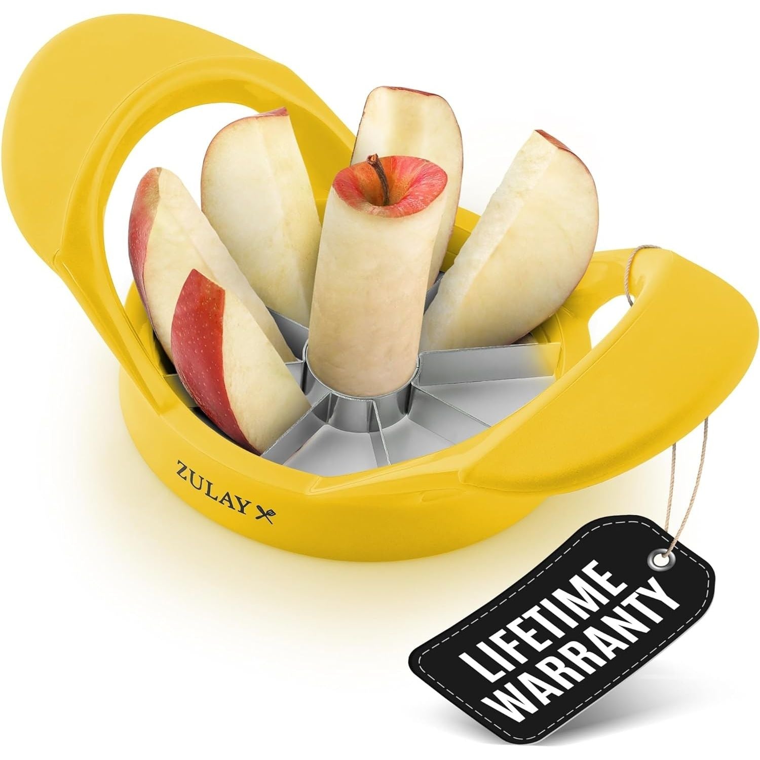 Apple Corer and Slicer With 8 Sharp Blades by Zulay Kitchen