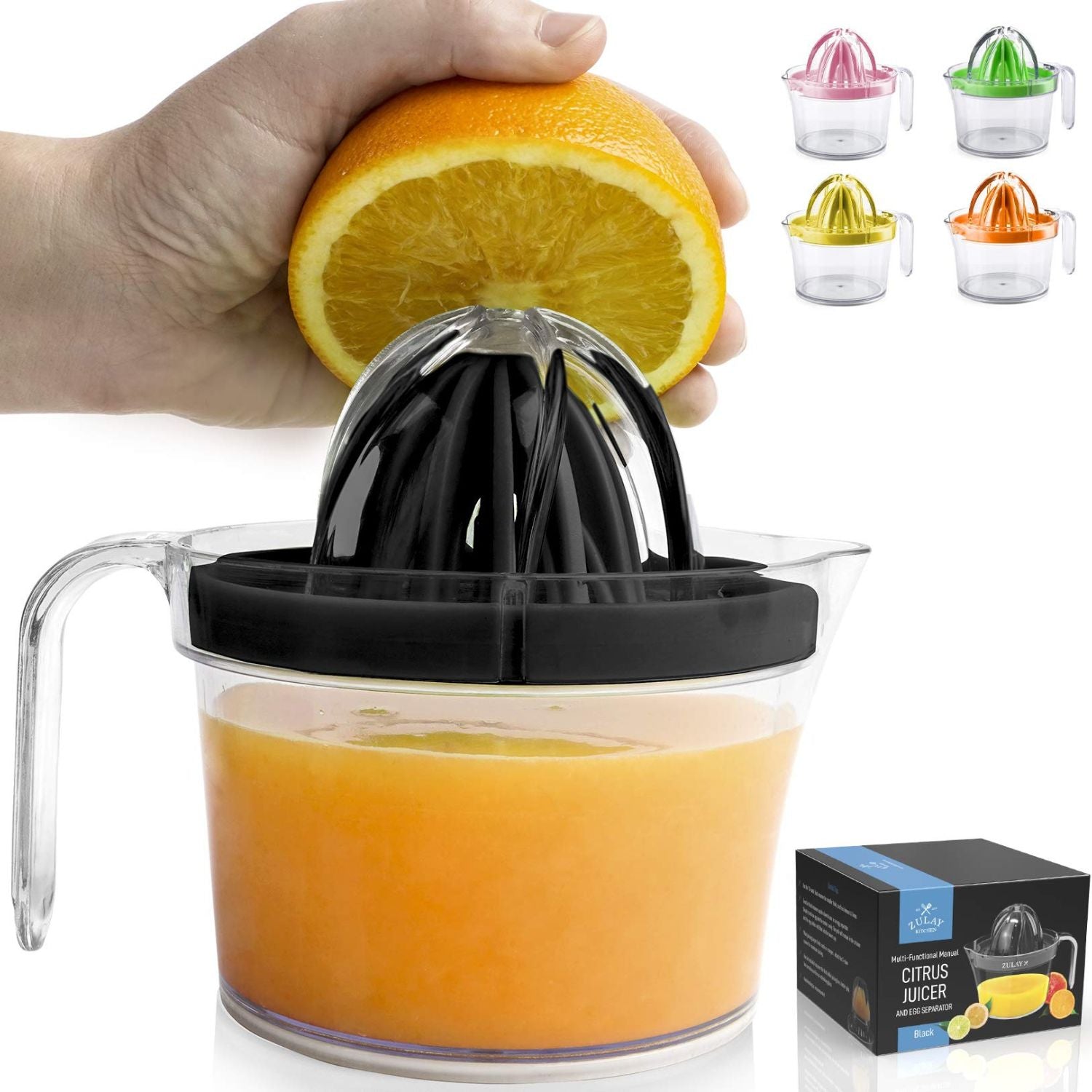 Citrus Juicer Reamer (17oz Capacity) by Zulay Kitchen