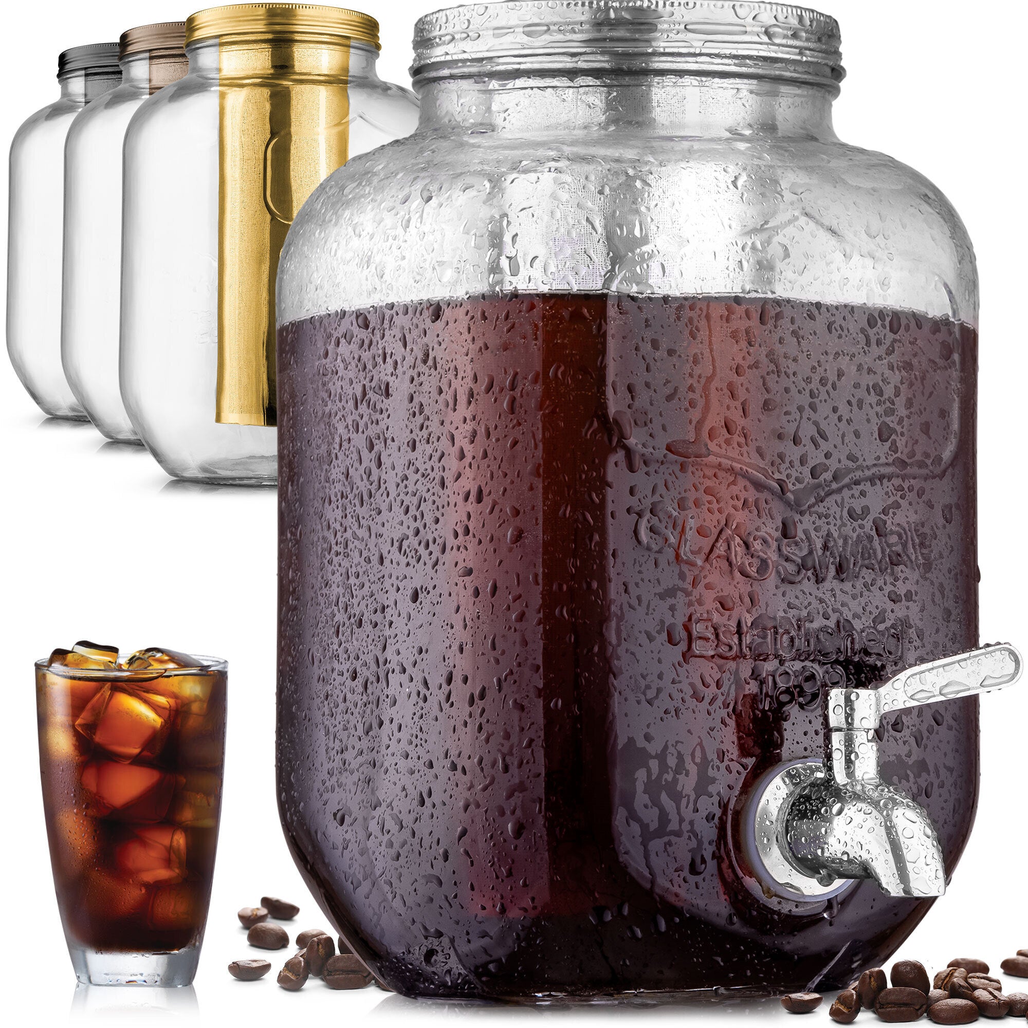 Cold Brew Coffee Maker - 1 Gallon by Zulay Kitchen