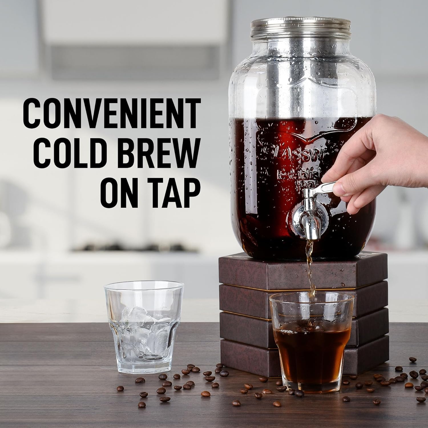 Convenient Cold Brew on Tap by Zulay Kitchen